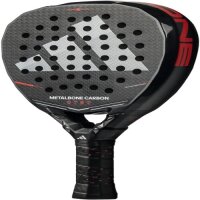 adidas Metalbone Carbon 2026 AR2AA2U22 Padel Racket 364 g 38 mm Diamond Shape Black/Silver incl. Protective Cover