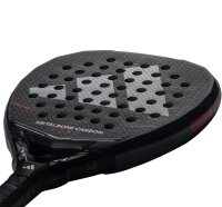 adidas Metalbone Carbon 2026 AR2AA2U22 Padel Racket 364 g 38 mm Diamond Shape Black/Silver incl. Protective Cover