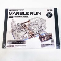 ROKR LG01 Marble Run Link Pack Infinite Cycle DIY LED 14+ Verbindungsschienen Marble Spaceport & Night City