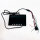Vehicle reversing camera system with 7” monitor, 2 cameras, 15m cable, 12V/24V, PAL/NTSC, 1024x600, 6W
