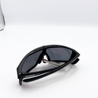 Black in Black Sonnenbrille Modellnr. unbekannt, schwarz, polarisiert, UV-Schutz, eckiges Gestell