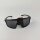 Black on Black sunglasses, model no. unknown, black, polarized, UV protection, square frame