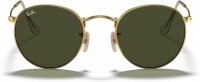 Ray-Ban RB3447 Unisex Sonnenbrille, runder Metallrahmen,...