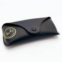 Ray-Ban RB3447 Unisex Sonnenbrille, runder Metallrahmen, 100% UV-Schutz, Nasenpads, Mikrofasertuch, Lederetui