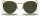 Ray-Ban RB3447 Unisex Sonnenbrille, runder Metallrahmen, 100% UV-Schutz, Nasenpads, Mikrofasertuch, Lederetui
