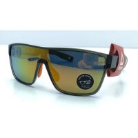 Reebok 1022811001 6251 Sportliche graue Sonnenbrille mit polarisierten Gläsern, UV-Schutz und robustem Polycarbonat-Gestell