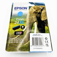 Epson 24XL Claria Photo HD Cyan Ink Cartridge 8.7 ml, 740...