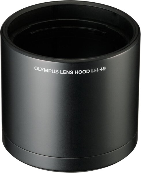Olympus LH-49 Sliding Lens Hood, Black, for M.Zuiko Digital ED 60mm 1:2.8 Macro Micro Four Thirds V324490BW000