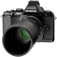 Olympus LH-49 Sliding Lens Hood, Black, for M.Zuiko Digital ED 60mm 1:2.8 Macro Micro Four Thirds V324490BW000