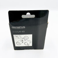 Olympus LH-49 Sliding Lens Hood, Black, for M.Zuiko Digital ED 60mm 1:2.8 Macro Micro Four Thirds V324490BW000