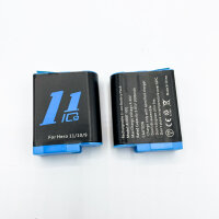 GoPro AHDBT-901 Li-ion batteries 2x 1800 mAh 3.85 V 4.40 V with USB Type-C charger 5 V/2 A for models 9/10/11
