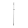 GROHE 27136001 Relexa Rainshower Shower Rail 1150 mm Metal Chrome with Wall Brackets, Gliders, Joint
