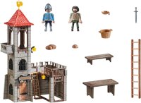 PLAYMOBIL 70953 Mittelalterlicher Turm Spielset, 112...