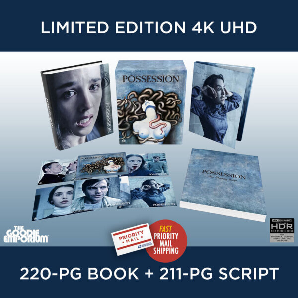 Possession 4K Ultra HD Blu-ray UHD 1981 Second Sight, 18+, mit Isabelle Adjani und Sam Neill, Englisch