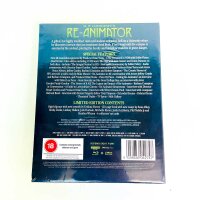 H.P. Lovecrafts Re-Animator Limited Edition 4K UHD Blu-ray, 18+, Englisch, Horror-Kultfilm, hochwertige Bildqualität