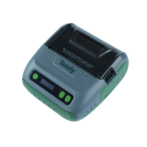 Tendy Scriptor 2600 mAh Bluetooth thermal label printer with 3-5 hours battery life and freeze-proof 76x50 mm labels