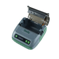 Tendy Scriptor 2600 mAh Bluetooth thermal label printer with 3-5 hours battery life and freeze-proof 76x50 mm labels