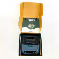 Tendy Scriptor 2600 mAh Bluetooth thermal label printer with 3-5 hours battery life and freeze-proof 76x50 mm labels