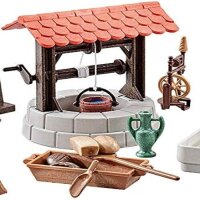 PLAYMOBIL 9842 Knights medieval accessories, plastic packaging, without blue cardboard box