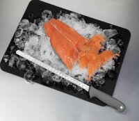 Arcos Colour Pro Fish Knife 300 mm Nitrum Stainless Steel, Black Polypropylene Handle, Elastomer Coating, Hygienic, Professional