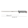 Arcos Colour Pro Fish Knife 300 mm Nitrum Stainless Steel, Black Polypropylene Handle, Elastomer Coating, Hygienic, Professional
