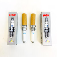 NGK SILZKFR8D7G 90912 Iridium Zündkerzen 4 Stück M12x1,25 Gewindelänge 27 mm Schlüsselweite 14 mm Elektrodenabstand 0,7 mm