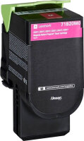 Lexmark 71B20M0 Original Magenta Toner Standard Capacity 2300 pages for CS317 CS417 CS517 CX317 CX417 CX517