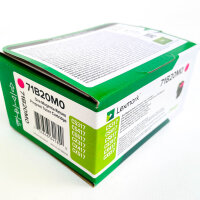 Lexmark 71B20M0 Original Magenta Toner Standard Capacity 2300 pages for CS317 CS417 CS517 CX317 CX417 CX517