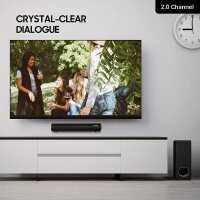 Winnes SE04 40W 2.0 TV Soundbar Bluetooth Optical USB ARC AUX Coaxial 105dB 10m Range Wall Mountable for TV PC Gaming