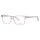 Alexander McQueen AM0243O-005 Womens Glasses 52-15-145 Transparent with purple accents