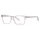 Alexander McQueen AM0243O-005 Damenbrille 52-15-145 Transparent mit violetten Akzenten