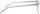 Alexander McQueen AM0243O-005 Womens Glasses 52-15-145 Transparent with purple accents