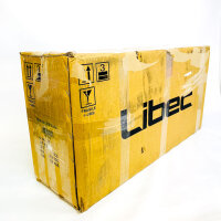 Libec LX10 Studio video tripod system, 100 mm, 16 kg load capacity, 91.5–187 cm, aluminum, H65B fluid head, 2 pan handles, DL-3B dolly