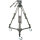 Libec LX10 Studio video tripod system, 100 mm, 16 kg load capacity, 91.5–187 cm, aluminum, H65B fluid head, 2 pan handles, DL-3B dolly