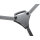 Libec LX10 Studio video tripod system, 100 mm, 16 kg load capacity, 91.5–187 cm, aluminum, H65B fluid head, 2 pan handles, DL-3B dolly