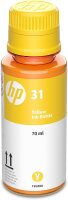 HP 31 1VU28A Original Yellow Ink Bottle 70 ml, 2665...