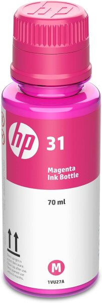 HP 31 1VU27A Original Magenta Ink Bottle 70 ml for HP Smart Tank Series, 2665 page yield
