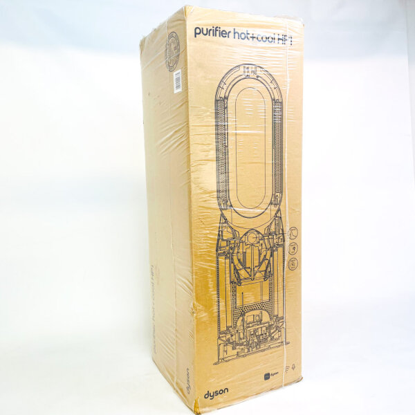 Dyson HP1 Purifier Hot+Cool Luftreiniger Heizlüfter Ventilator 27 m² 350° Luftverteilung HEPA 0,1 µm 61 dB 40 W Weiß mit App & Sprachsteuerung