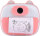 D13 Childrens Printing Camera Pink with 2.0 inch IPS HD screen, 5888x4416 px, 1-10x zoom, 6 filters, 32 GB expandable memory