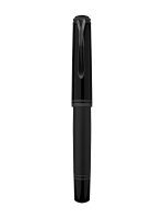 Pelikan M809 Black Matte fountain pen with case and box, elegant black writing instrument
