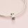 Pandora 797463 Alphabet Buchstaben-Charm Anhänger silberfarben mit funkelnder Pavé-Optik aus Sterlingsilber für Armband