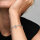 Pandora 797463 Alphabet Buchstaben-Charm Anhänger silberfarben mit funkelnder Pavé-Optik aus Sterlingsilber für Armband
