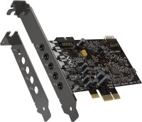 Creative Audigy Fx v2 5.1 PCIe-Soundkarte mit 120 dB DAC, Hi-Res 24 Bit/192 kHz, SmartComms-Kit, PCI Express x1