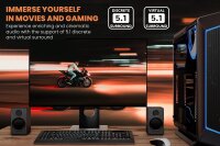 Creative Audigy Fx v2 5.1 PCIe-Soundkarte mit 120 dB DAC, Hi-Res 24 Bit/192 kHz, SmartComms-Kit, PCI Express x1