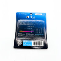 Elixir 9|46 Custom Light guitar strings, nickel-plated, stainless, Optiweb coating, nickel-plated steel