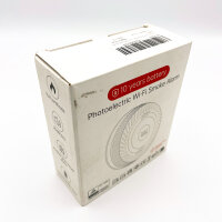 TEST HUSH INTERLINK Wi-Fi Rauchmelder 85 dB photoelektrisch mit App-Benachrichtigung Tuya Smart Life vernetzbar bis 30 Stück
