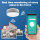 TEST HUSH INTERLINK Wi-Fi Rauchmelder 85 dB photoelektrisch mit App-Benachrichtigung Tuya Smart Life vernetzbar bis 30 Stück