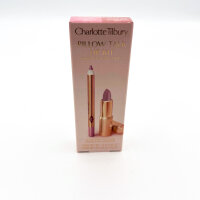 Charlotte Tilbury Mini Pillow Talk Fair Lippenstift 1,5 g + Lip Cheat Lip Liner 0,8 g, Pink Satin, matt, wasserfest, parabenfrei