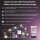 Philips Hue Extension Cable 2.5 m 24 V Outdoor Low Voltage Plug & Play Black