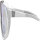Giant-Agos D03 Radbrille, weißer Rahmen, wechselbare Gläser, transparent, inkl. Etui
